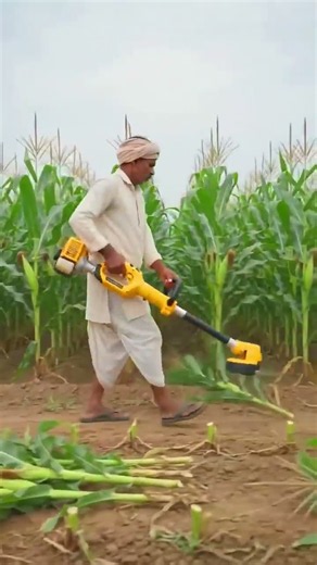 🌽 Fast Corn Cutting Tool in Action | Amazing Corn Harvesting Machine #farming #viral