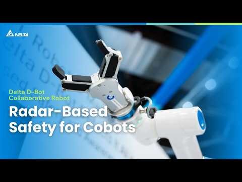Delta D-Bot | Radar-Based Safety and Awareness for Collaborative Robotics