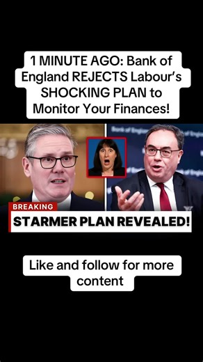 Bank of England Rejects Labour's Finance Monitoring Plan