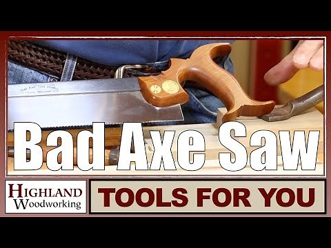 Bad Axe Stiletto Dovetail Saw