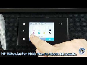 HP OfficeJet Pro 6970: How to Check Estimated Ink Levels