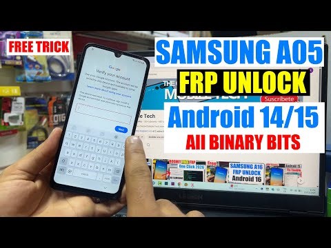 Samsung A05 FRP Bypass Android 14/15 | Samsung A055F Google Account Remove/Unlock