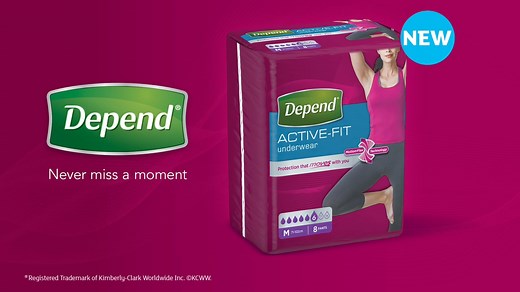 Depend Active Fit