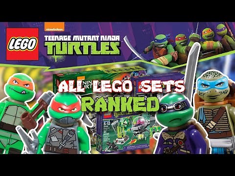 LEGO Teenage Mutant Ninja Turtles - Every Set Ranked! 2013 - 2014