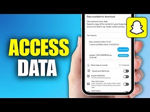 How To Download Snapchat Data On iPhone