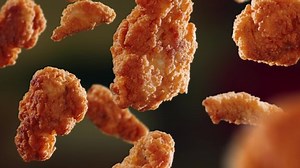 Chicken Pieces Falling Air Stock Footage Video (100% Royalty-free) 1051741486 | Shutterstock