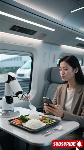 Robot Arm Serves You on the Train
