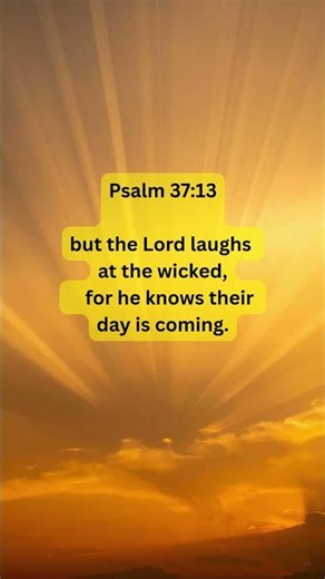 Does God laugh at the wicked? 📖 #jesus #faith