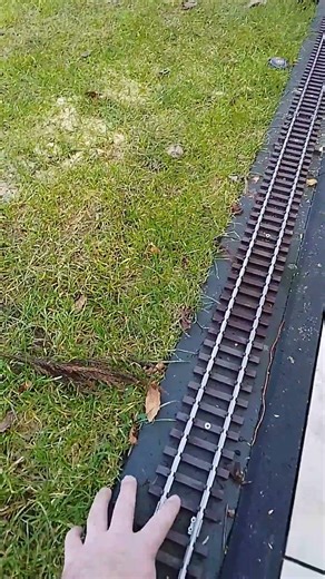 Spur g Gartenbahn Bau Parallelgleis Erweiterung Umbau #train #gartenbahn #railway #modeltrains #