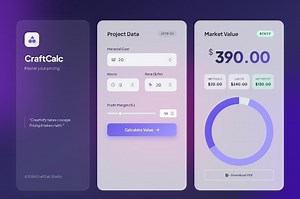 Handmade Business Pricing Calculator - Artisan Profit & Cost Estimator - Small Business Pricing Tool - Craft Price Sheet - HTML Digital Tool - Etsy Canada