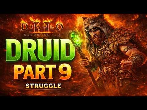 Diablo II: Resurrected – SSF Druid Walkthrough | Part 9 – Hell Difficulty Struggles