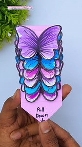 DIY Waterfall Greetings Card Making Ideas | Mothers Day Gift Card #Reels #Crafts #Shorts #DIY #MothersDayCrafts | Entertaining Arts