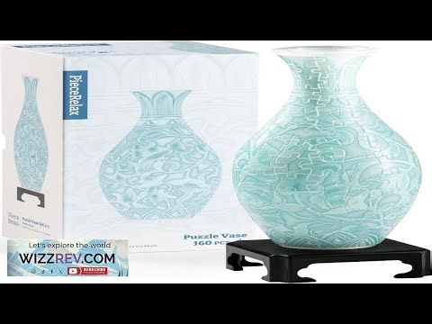PieceRelax Unique Flower Vase 3D Puzzle Vase for Adults to Flower