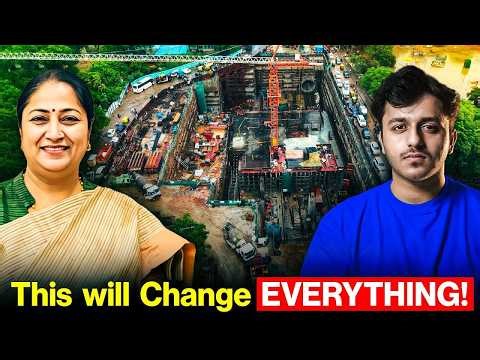 "GOLDEN LINE" Delhi's Most Expensive Metro | Aman Singh