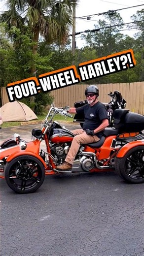 This Harley has FOUR wheels! 🤯