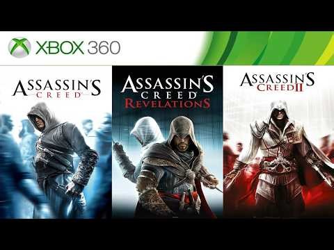 All Assassin's Creed Games on Xbox 360