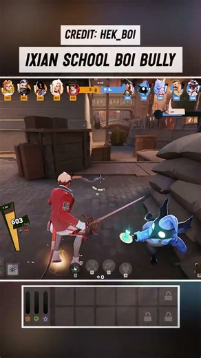 Ixian school boi bully 😂 #deadlock #deadlockclips