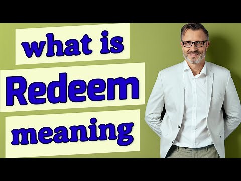 Redeem | Definition of redeem