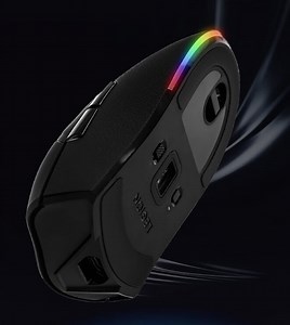 Lenovo Legion M5 wireless gaming mouse with RGB lighting, dual connection modes showcased - Gizmochina