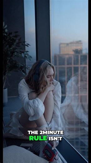 Stop being weak. Use the 2-Minute Rule. ⚔️ #ClearCutHQ