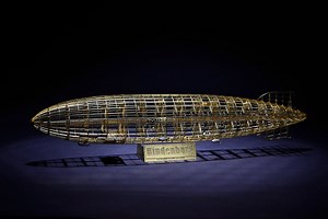 Hindenburg Zeppelin Brass Model Kit: Etched Airship DIY Build - Etsy