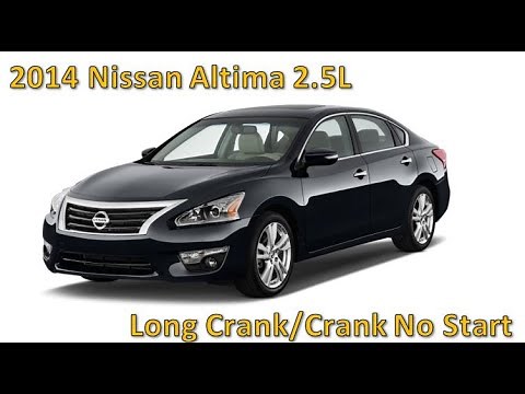 Long Crank/Crank No Start on a 2014 Nissan Altima 2.5L. (Very Odd Failure!!)
