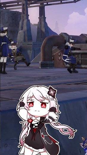 【HSR】Chibi Evernight Dance everywhere...😆😆 #hsr #evernight #march7th #honkaistarrail