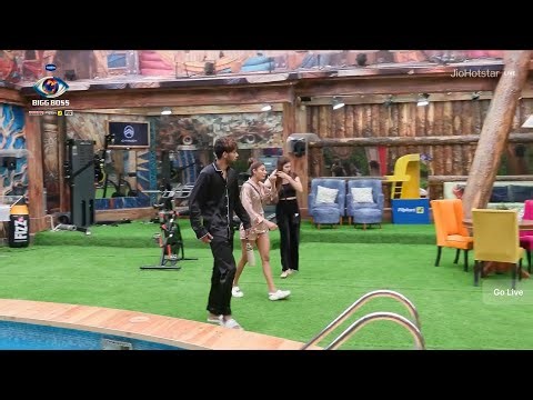 Bigg Boss 19 Live - Baseer,Nehal,Farhana Making Fun Of Shehbaz