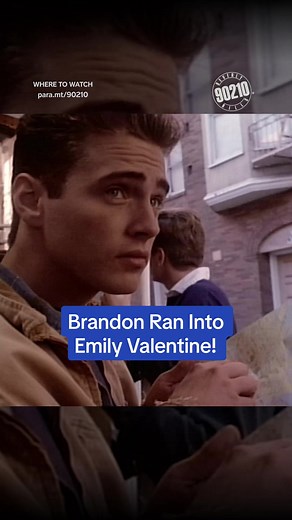 Brandon Meets Emily Valentine in Beverly Hills 90210