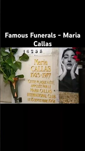 Famous Funerals - Maria Callas #funeral #history #famous #celebrity #mariacallas #opera #soprano