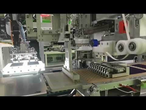 High feed stringer welder machine