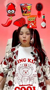 1.5M views · 42K reactions | COLOR FOOD MUKBANG [Red撚 • Indigo略 • Yellow燎] #food #mukbang #fastfood #virals | Cure01 | Facebook