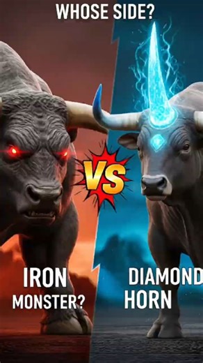 Magic Diamond Horn Bull vs Indestructible Iron Monster