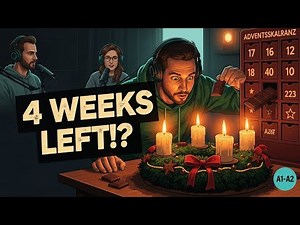 Advent in Germany 🕯️ | Traditions, Calendar & Simple German Vocabulary (A1–A2)