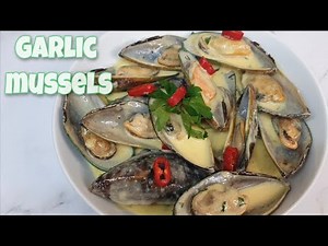 DRUNKEN GREEN LIP MUSSELS| GARLIC BEURRE BLANC SAUCE | DRUNKEN GREEN SHELL MUSSELS | GARLIC TAHONG