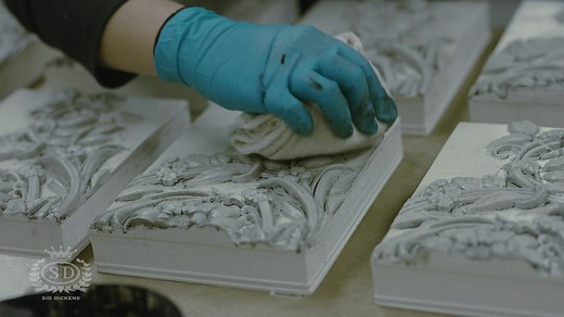 Each Sid Dickens Memory Block journeys through the skillful hands of our artisans before making it into yours. For the first time ever, we are sharing a tour of our studio and the TLC that goes into creating these beautiful handmade pieces of art. Come, take a short trip with us! . . . #productionart #production #studiolife #homedecor #walltilesdesign #interiorsofinstagram #contemporarycurator #siddickens | Sid Dickens - Official Page