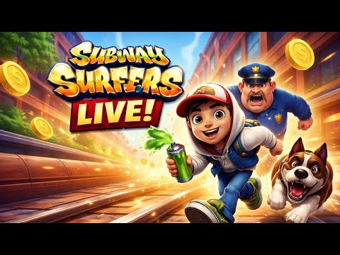 🔴 LIVE Subway Surfers 🎮 | Endless Run + High Score Challenge 2026 💥