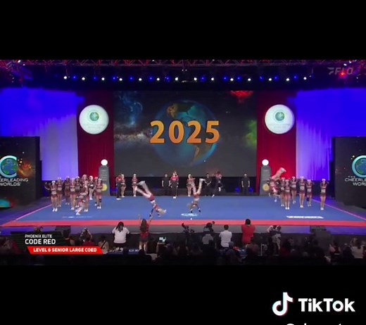 Phoenix Elite - Code Red - Cheerleading Worlds 2025 #worlds2025 #cheerleadingworlds #cheerleading #cheer #cheertok #cheerleader