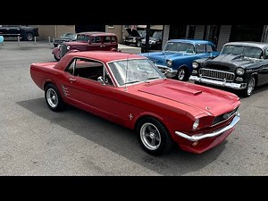 Test Drive 1966 Ford Mustang V8 4 Speed SOLD $17,900 Maple Motors #2277