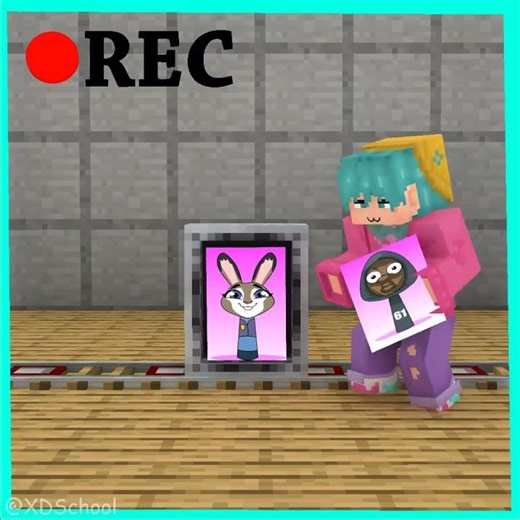 Challenge to guess which character is singing in the box— B. Saja or Abby 😄🤗