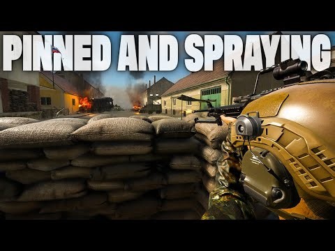 Pinning Down the Entire Enemy Team with an M249 SAW