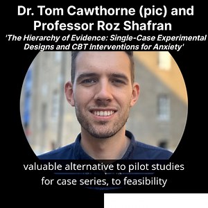 The Hierarchy of Evidence: Single-Case Experimental Designs and CBT Interventions for Anxiety https://bit.ly/3VjwOpz In this Papers Podcast, Dr. Tom Cawthorne and Professor Roz Shafran discuss how the single-case experimental design (SCED) approach works and provide insight into the construct of the hierarchy of evidence. Listen now to find out more: https://bit.ly/3VjwOpz | The Association for Child and Adolescent Mental Health (ACAMH)