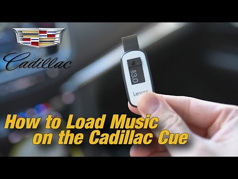 Cadillac Cue and How to Load Music via USB