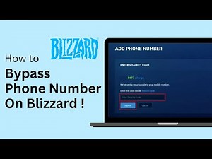How To Bypass Blizzard Phone Number Verification !