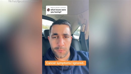 Man shares symptoms he ignored before stage 4 cancer diagnosis