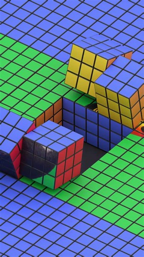 Toucan Pattern Endless Loop #endlessloop #satisfying