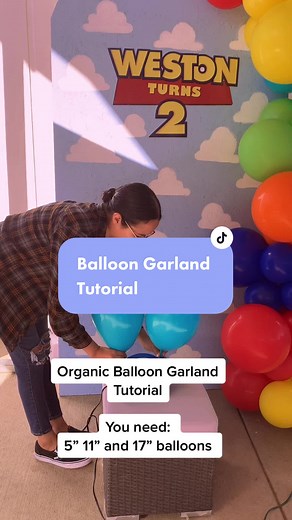 Organic Balloon Garland Base Tutorial