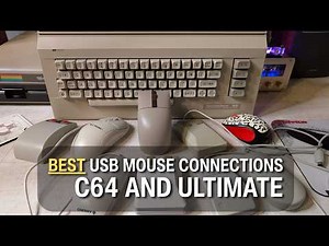 The BEST way to connect a USB mouse // Original Commodore 64 and Ultimate
