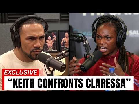 Keith Thurman EXPLODES After Claressa Shields CALLS HIM OUT LIVE