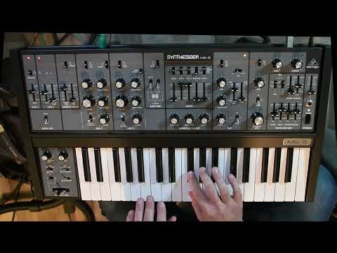 Polyphonic Roland SH-5?? (Behringer MS-5) 😱😱😱😱